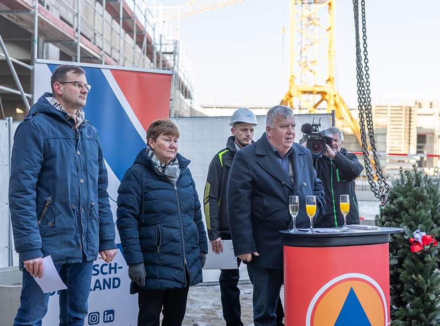 Thumbnail: Richtfest in Strausberg