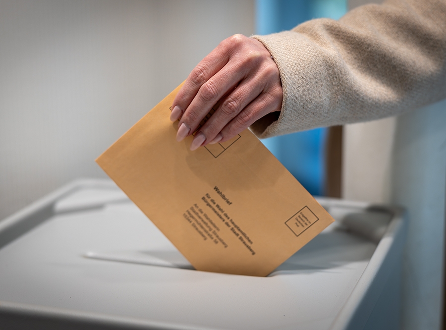 Thumbnail: Briefwahl in Strausberg