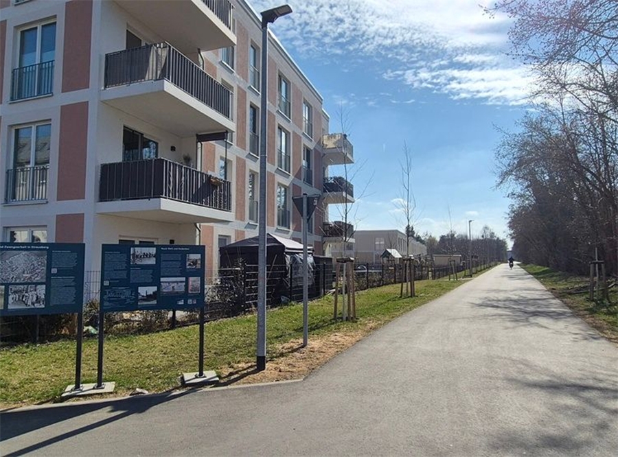 Thumbnail: Fahrradstraße: Alte Gleistrasse