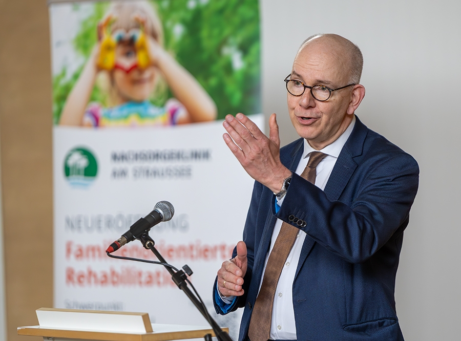 Thumbnail: Festakt für Nachsorgeklinik