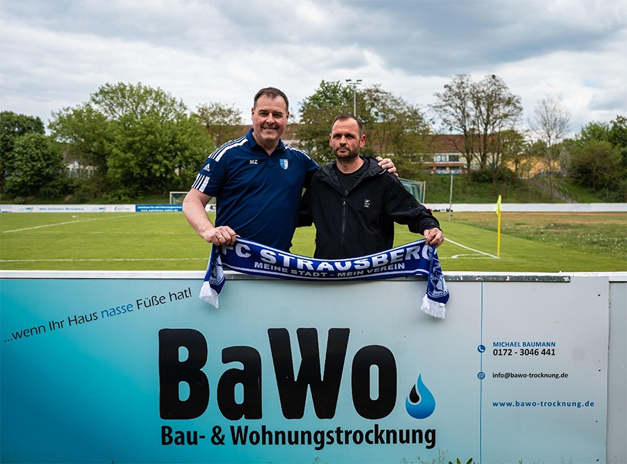 Thumbnail: FC Strausberg: Sponsor bleibt
