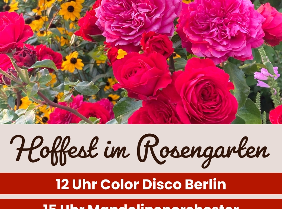 Thumbnail: Hoffest im Rosengarten