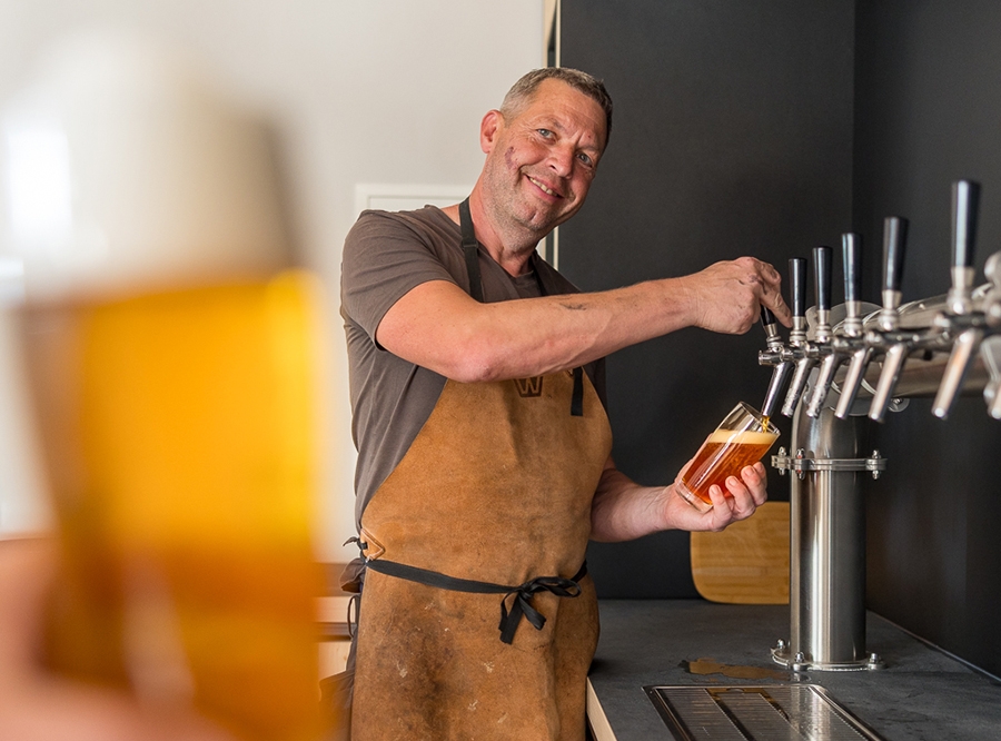Thumbnail: Bierausschank in Strausberger Brauerei