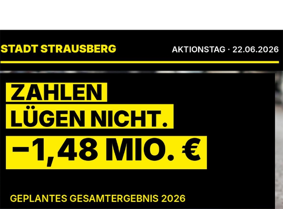 Thumbnail: Strausberg: Zahlen lügen nicht