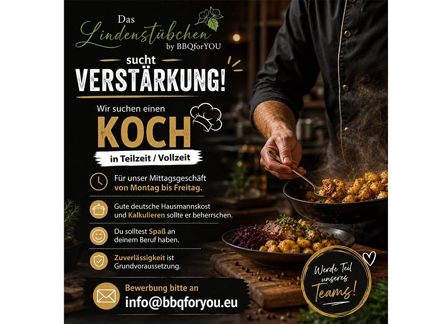Thumbnail: Strausberg: Koch gesucht
