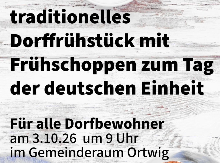 Thumbnail: Dorffrühstück in Ortwig