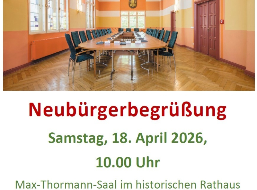 Thumbnail: Neubürgerbegrüßung