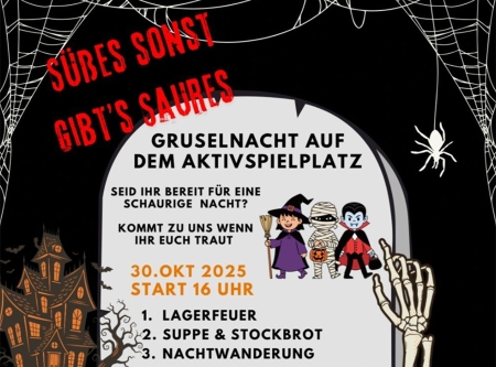 Thumbnail: Aktivspielplatz: Gruselnacht