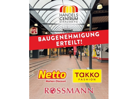 Thumbnail: Baugenehmigung Handelscentrum