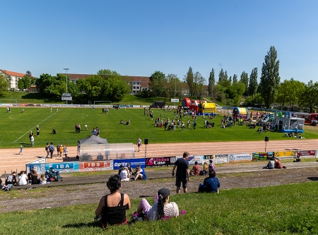 Thmubnail: Kinderfest mit dem Fanfarenzug