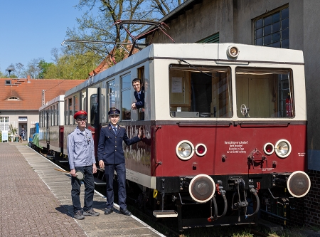 Thmubnail: Saisonauftakt der Buckower Kleinbahn