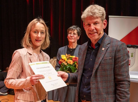 Thumbnail: Gemeinde Neuenhagen ehrt verdiente Bürger