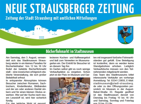 Thumbnail: Neue Strausberger Zeitung