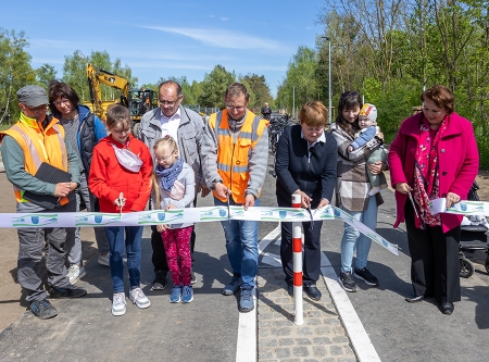Thmubnail: Gleistrasse wird zur Fahrradstraße