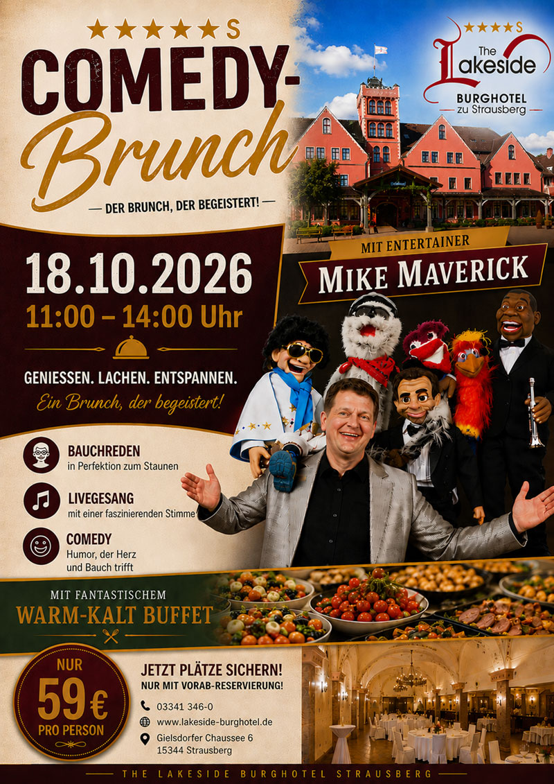 Bild: Comedy Brunch mit Mike Maverick