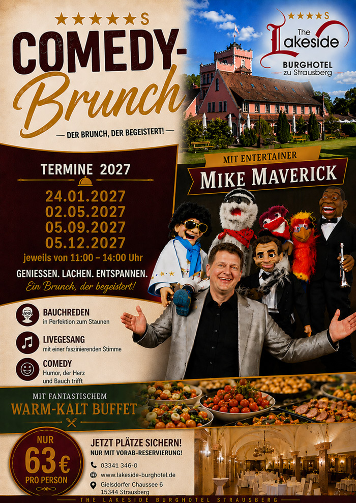 Bild: Comedy Brunch mit Mike Maverick