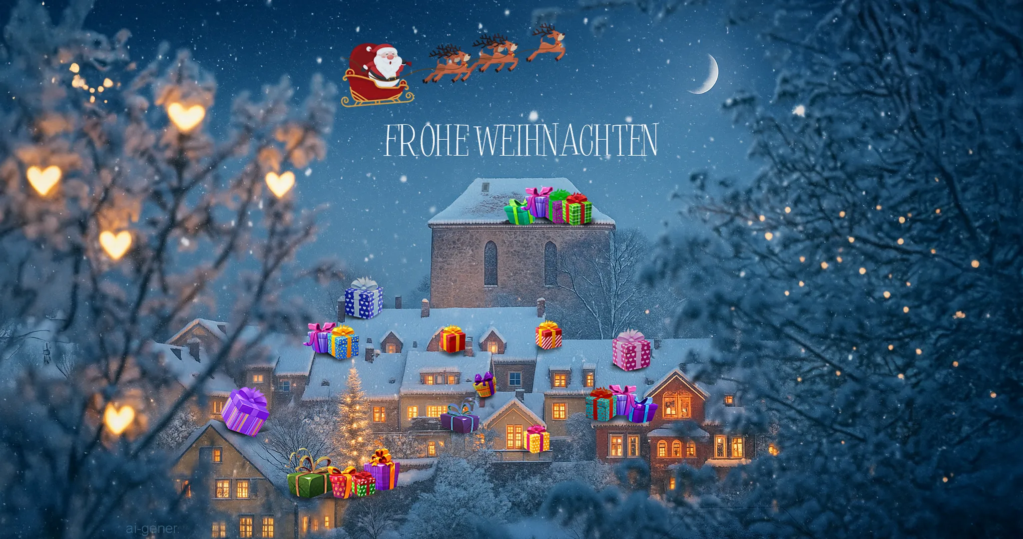 Kalenderbild digital nachbearbeitet